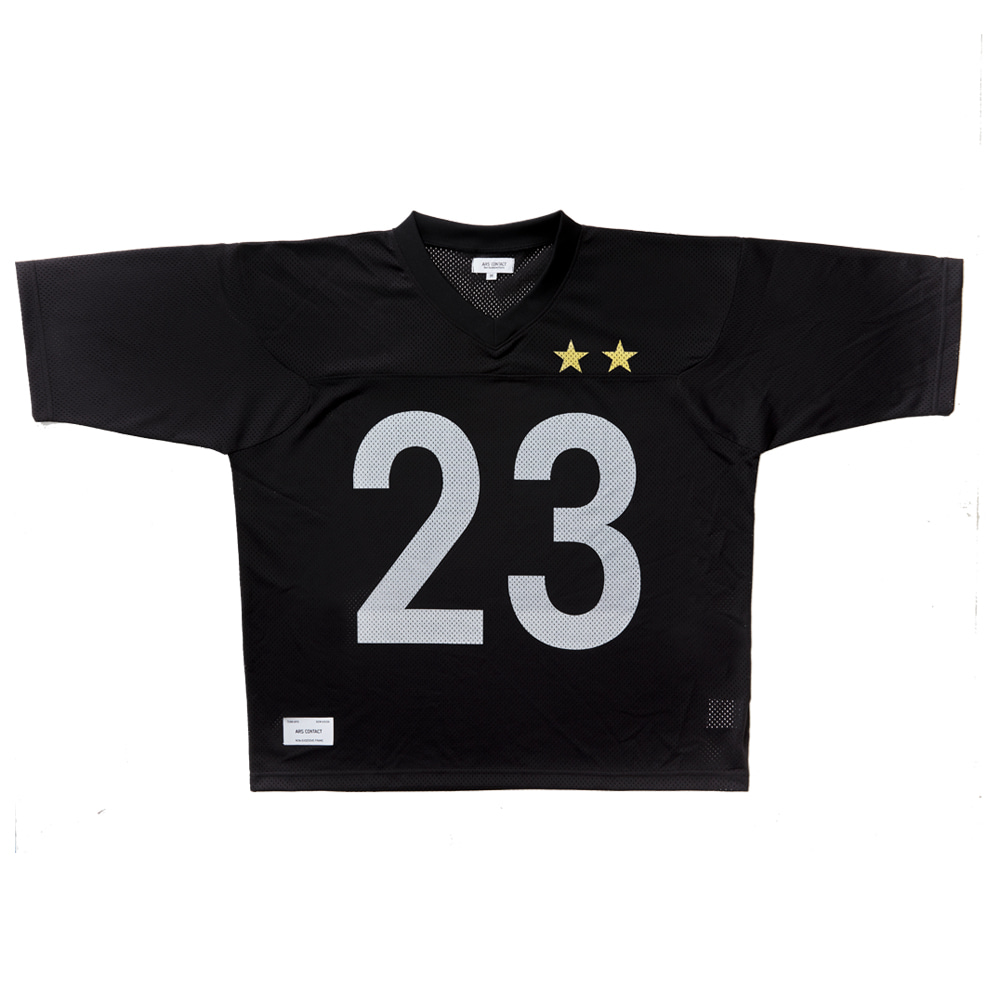 AC 23 Football Jersey, Black