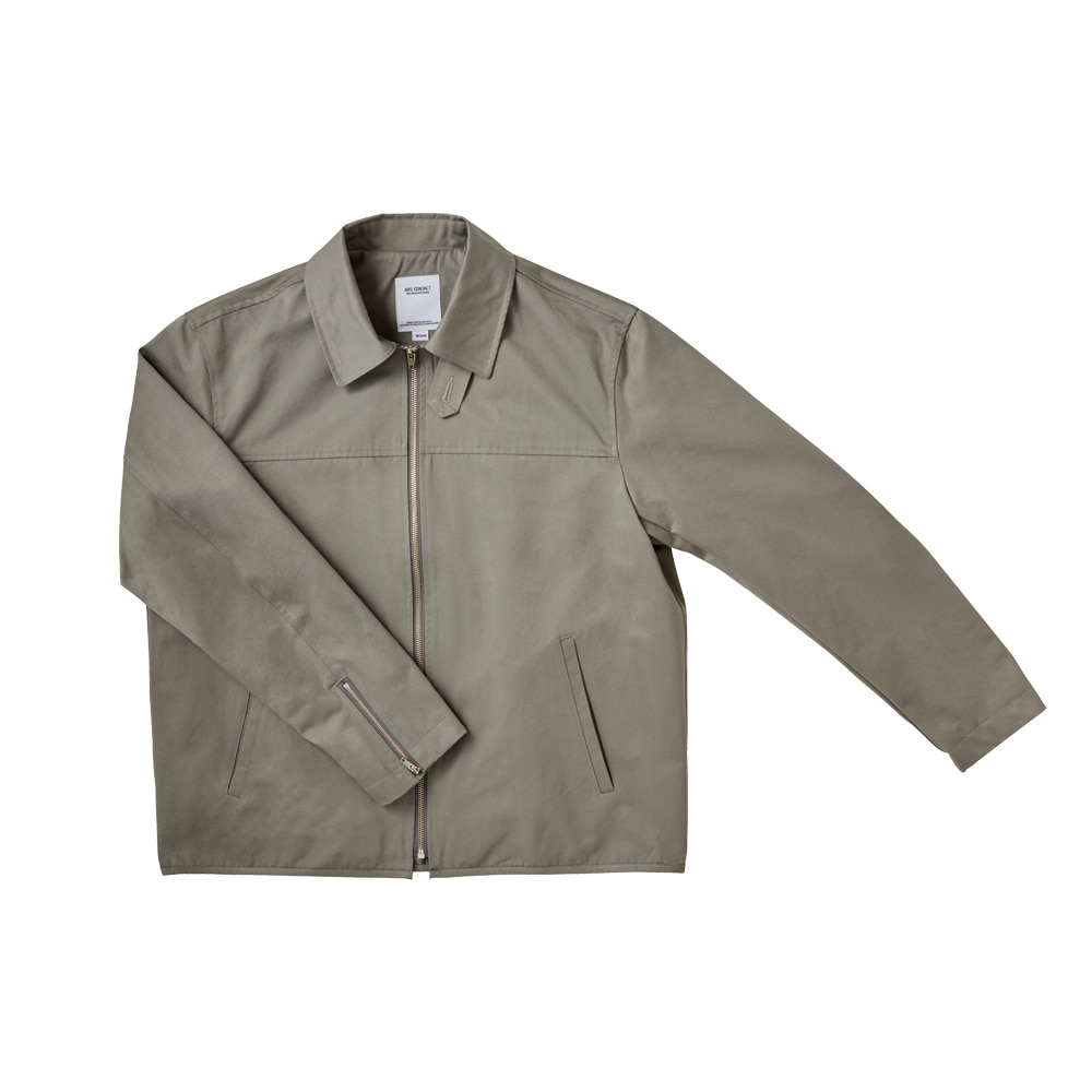 Tw Relaxed Trucker Jacket,Olive Green